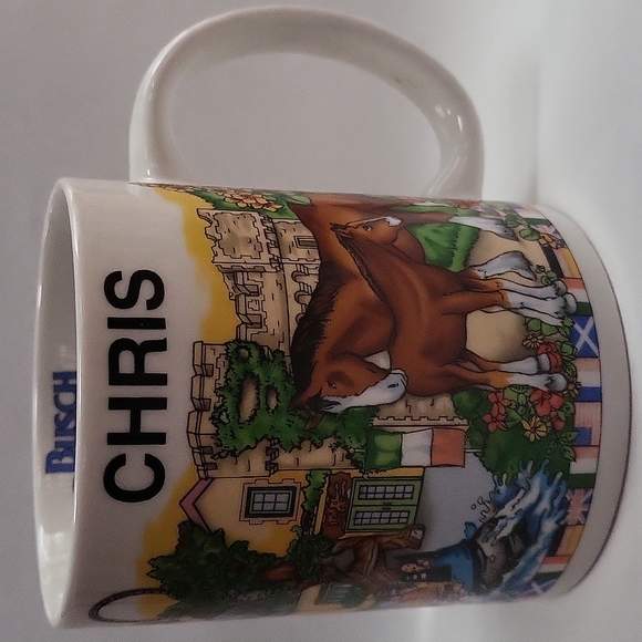 Busch Gardens Souvenir Name Coffee Mug Chris - Picture 2 of 14